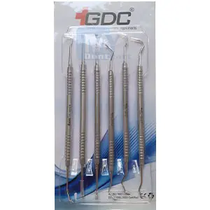 GDC Perio Scaler Set of 6 