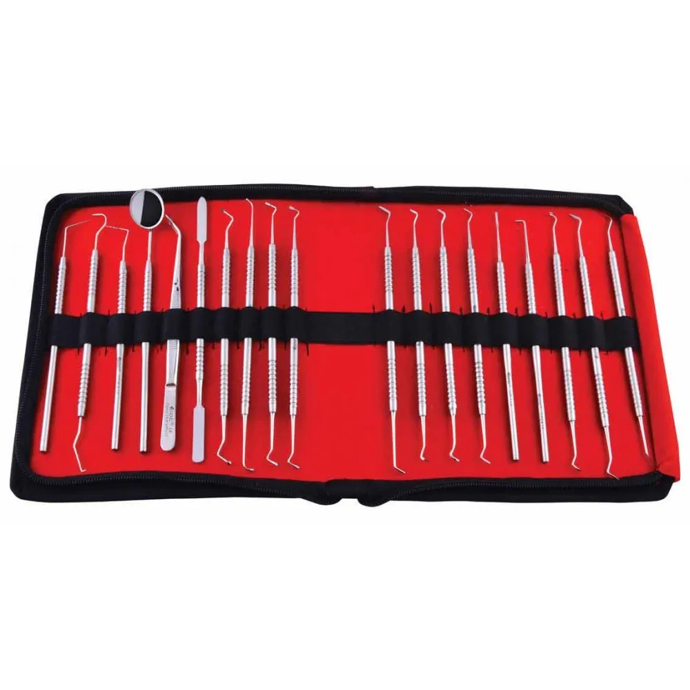 Gdc Conservative Kit Instruments Set Of 19 In Pouch