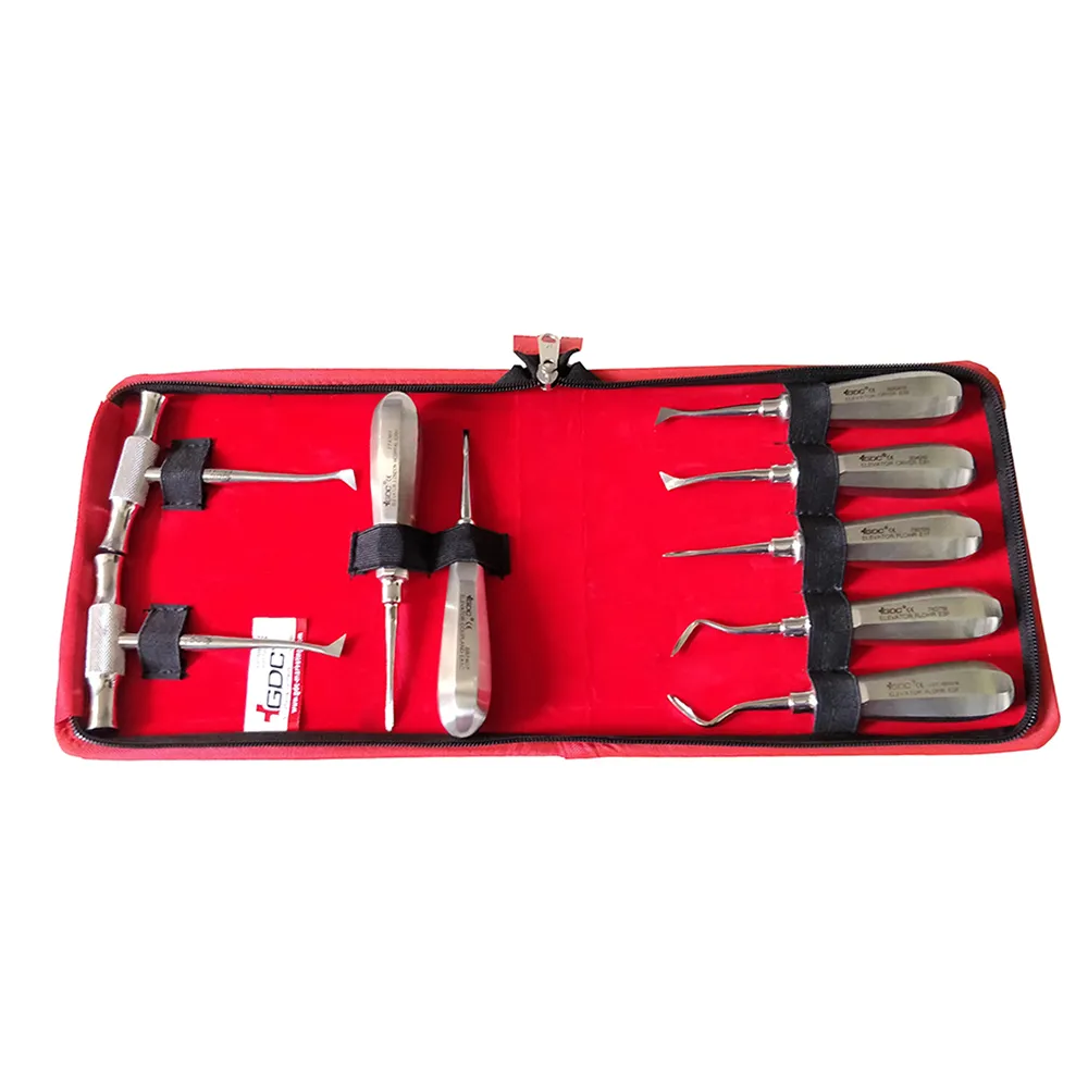 GDC Root Elevator Set Of 9 In Pouch