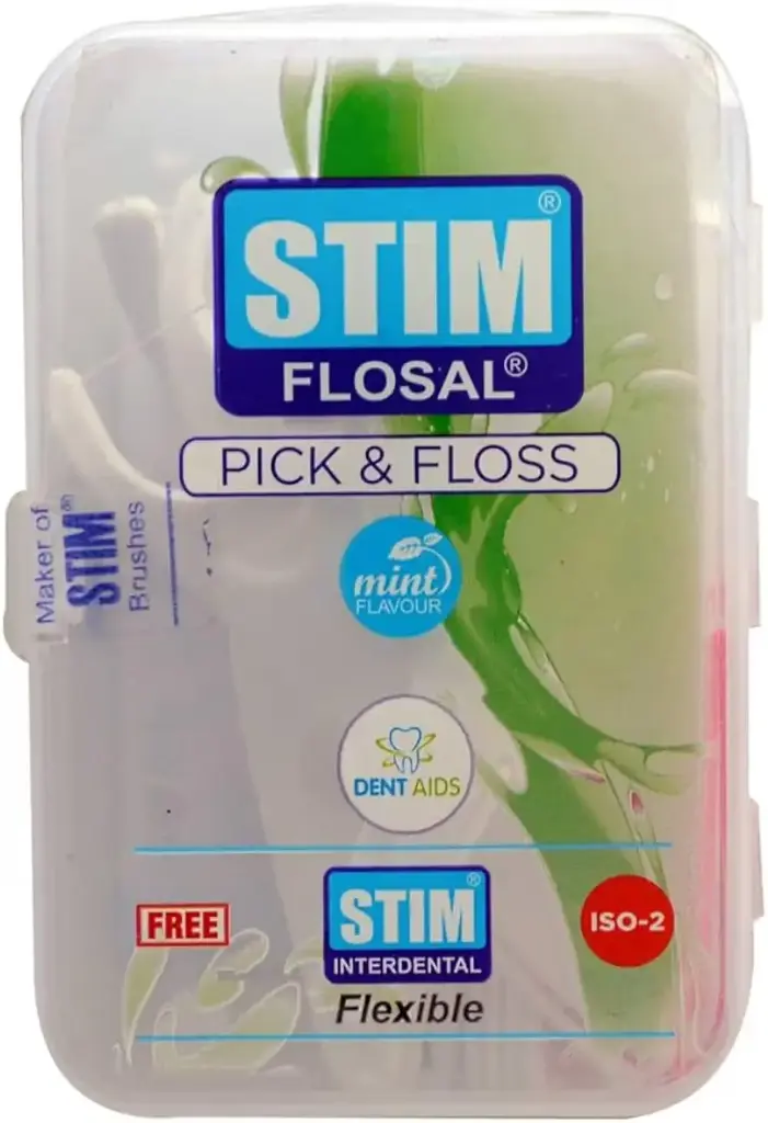 Stim Flosal Right Angle Dental Floss - Pack of 15